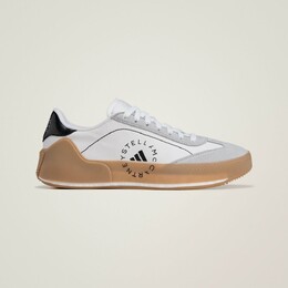 Кроссовки Adidas Adidas BY STELLA MCCARTNEY COURT BOOST, цвет White/Charcoal/Black ie8768 | フットウェアホワイト/チャコール/コアブラック