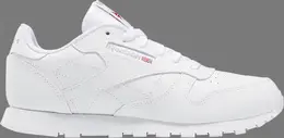 Кроссовки classic leather j 'white' Reebok, белый 50150 | white