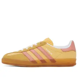 Кроссовки газель для помещений Adidas, желтый ie2959 | yellow/pink