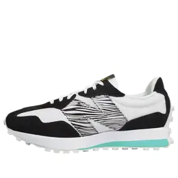 Кроссовки 327 New Balance, черный ws327sp1 | black/white