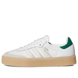 Кроссовки самбэ Adidas, белый if7162 | off white/alumina/gold metallic