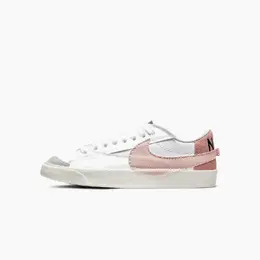 Кеды Nike Blazer Blazer Low '77 Jumbo, белый/розовый dq1470 102 | white
