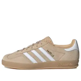 Кроссовки газель для помещений Adidas, бежевый ih5482 | magic beige/cloud white/gum