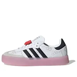 Кроссовки x hello kitty самбэ Adidas, белый ig4450 | white/core black/clear pink