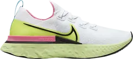Кроссовки Nike Wmns React Infinity Run Flyknit 'Volt Pink Glow', белый cz7993 100 | white