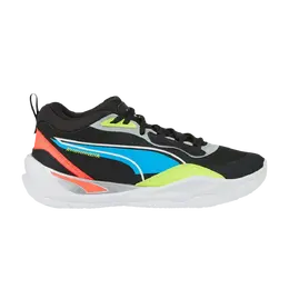 Кроссовки Playmaker Pro Puma, черный 377572 04 | jet black/lime squeeze