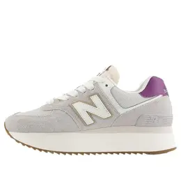 Кроссовки 574 New Balance, серый wl574zco | grey/purple/white