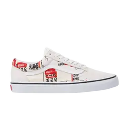 Кроссовки Old Skool Vans, белый vn0a4u3bwn4 | blanc de blanc/true white