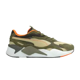 Кроссовки RS-X3 Puma, зеленый 375558 02 | khaki/forest night/burnt olive