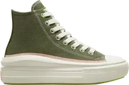 Converse Кроссовки Wmns Chuck Taylor All Star Move High 'Mixed Material - Utility', зеленый a07115c | green