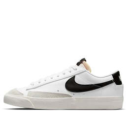 Кроссовки blazer low '77 'white black' Nike, белый dc4769-102 | white/sail/black