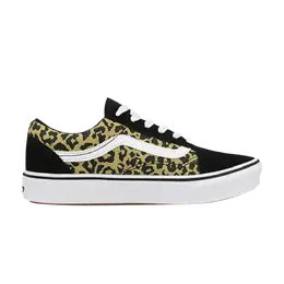 Кроссовки ComfyCush Old Skool Kids Vans, черный vn0a4uha3i6 | black/true white
