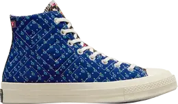 Converse Кроссовки Beyond Retro x Wmns Chuck 70 High 'Upcycled Floral', разноцветный a04617c | multi-color