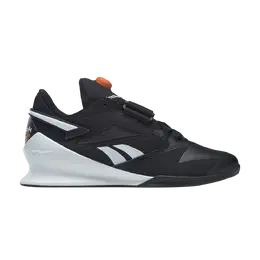 Кроссовки Legacy Lifter 3 Reebok, черный hr0428 | core black/cloud white/smash orange