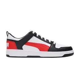 Кроссовки Rebound LayUp Low SL Puma, белый 369866 14 | white/poppy red/black