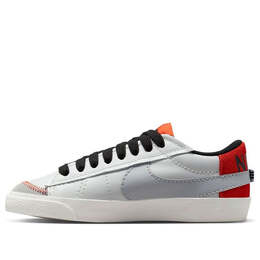 Кроссовки blazer low 77 jumbo 'photon dust red' Nike, мультиколор dq1470-001 | photon dust/picante red/wolf gray/black