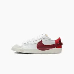 Кеды Nike Blazer Blazer Low '77 Jumbo, белый/темно-красный dq1470 104 | white