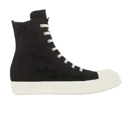 Высокие кроссовки Rick Owens DRKSHDW Fogachine Slashed Stretch Denim High, черный du01b7800 sbslh 911 | black/milk