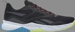 Кроссовки nfx 'black aqua lime' Reebok, черный 000702 | black