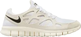 Кроссовки Nike Wmns Free Run 2 'White Light Bone', белый dm8915 101 | white