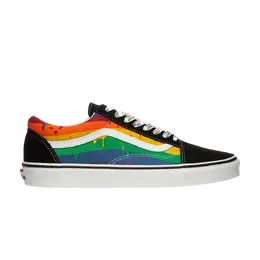 Кроссовки Old Skool Vans, черный vn0a5ao92cv | black/multi-color/true white