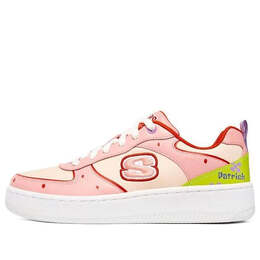 Кроссовки x spongebob sport court 92 'pink green white' Skechers, белый 896111-pnk | white/pink/green/purple