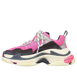 Кроссовки triple s 'fluo pink' Balenciaga, черный 524039w09oh6470 | black/gray/pink