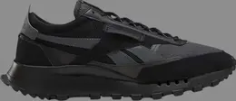 Кроссовки classic leather legacy 'black true grey' Reebok, черный fy7377 | black