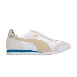 Кроссовки Roma OG Nylon Puma, белый 362408 32 | white/putty/mykonos blue