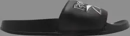 Кроссовки classic slide 'black white' Reebok, черный dv4908 | black