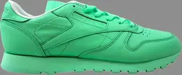 Кроссовки wmns classic leather 'pastels - mint green' Reebok, зеленый bd2773 | green