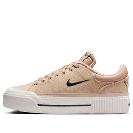 Кроссовки court legacy lift 'hemp sail black' Nike, мультиколор fz2606-200 | hemp/sail/sanddrift/black
