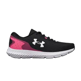 Кроссовки Wmns Charged Rogue 3 Under Armour, черный 3024888 004 | black/pink punk/white
