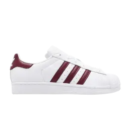 Кроссовки Adidas Wmns Superstar 'White Maroon', белый d97999 | white