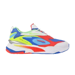 Кроссовки RS-Fast WC Puma, белый 383515 01 | royal/high risk red/yellow alert