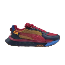 Кроссовки Wild Rider GF Jr Puma, синий 385181 01 | spellbound/persian red