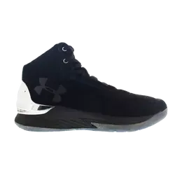 Кроссовки Curry 1 Lux Mid Suede Under Armour, черный 1296617 001 | blk/msv/blk