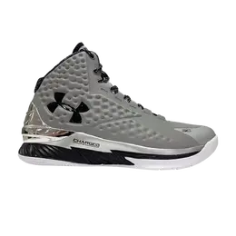 Кроссовки Curry 1 RFLCT Under Armour, серый 3024395 100 | metallic silver/black/black