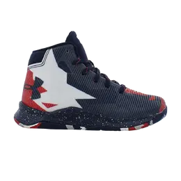 Кроссовки Curry 2.5 GS Under Armour, синий 1274062 411 | navy/white/red