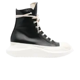 Высокие кроссовки Rick Owens DRKSHDW Strobe Fabrics Abstract High, черный du02b4840 vl 911 | black/milk