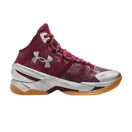 Кроссовки Curry 2 Retro Under Armour, красный 3026052 601 | deep red/metallic silver