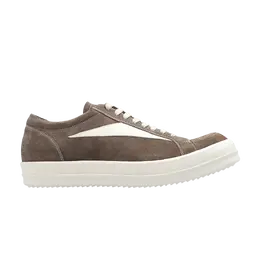 Низкие кроссовки Rick Owens EDFU Suede Leather Vintage Low, коричневый ru01c4897 lvslpo 3411 | dust grey/milk white