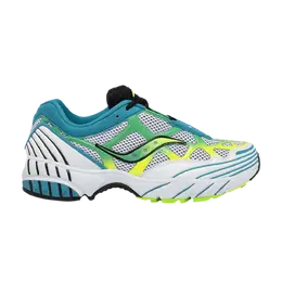 Кроссовки Grid Web Saucony, белый s70466 6 | white/citron/teal