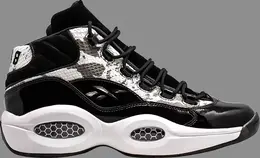 Кроссовки bait x question mid 'snake 2.0' Reebok, черный bd5789 | black