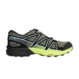 Кроссовки Speedcross CSWP Junior Salomon, зеленый l47278900 | deep lichen green/black/safety yellow