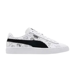 Кроссовки Tyakasha x Basket Puma, белый 370125 01 | white/black