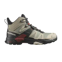 Кроссовки X Ultra 4 Mid GORE-TEX Salomon, желто-коричневый l47352500 | vintage khaki/black/burnt henna
