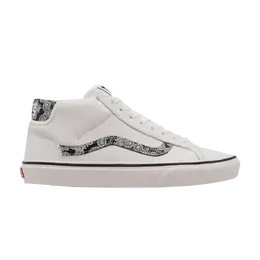 Кроссовки Mid Skool 37 Vans, белый vn0a3tkf914 | white/black paisley