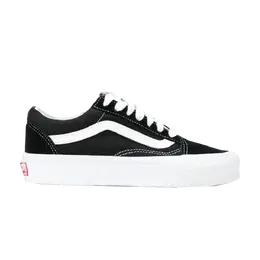 Кроссовки OG Old Skool LX Vans, черный vn0a4p3x0iu | black/true white