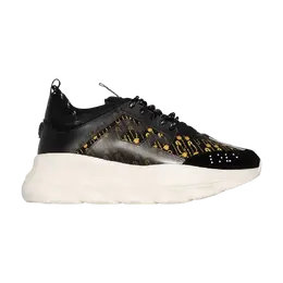 Кроссовки Versace Chain Reaction, черный dsu7071e dtspig d41o | black/gold